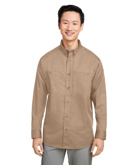 Harriton M585L   Men's Advantage IL Long-Sleeve Workshirt