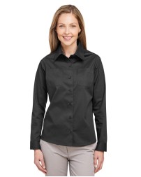 Harriton M585LW Ladies' Advantage IL Long-Sleeve Workshirt