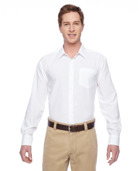 Harriton M610   Men's Paradise Long-Sleeve Performance Shirt