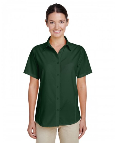 Harriton M610SW   Ladies' Paradise Short-Sleeve Performance Shirt