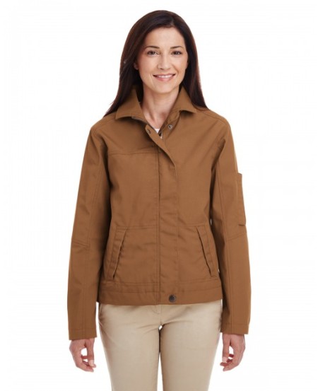 Harriton M705W   Ladies' Auxiliary Canvas Work Jacket