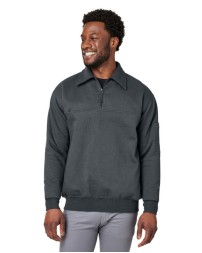 Harriton M712 Men's ClimaBloc Heavyweight Tactical Quarter-Zip