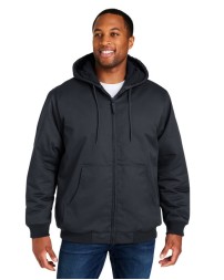 Harriton M722T Men's Tall ClimaBloc Heavyweight Hooded Full-Zip Jacket