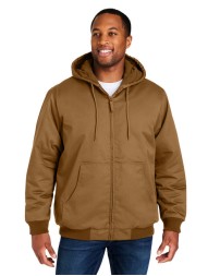 Harriton M722T   Men's Tall ClimaBloc Heavyweight Hooded Full-Zip Jacket