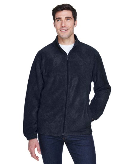 Harriton M990T Men's Tall Full-Zip Fleece