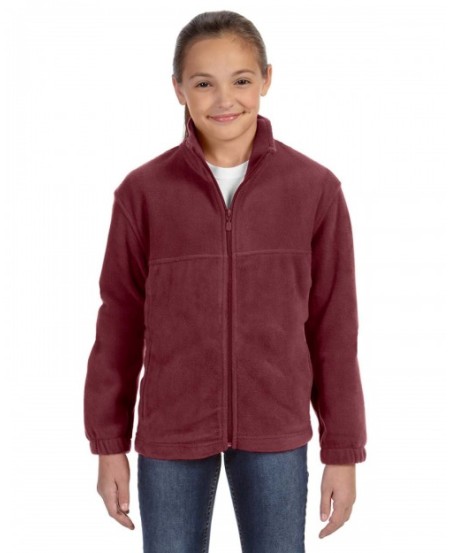 Harriton M990Y   Youth Full-Zip Fleece