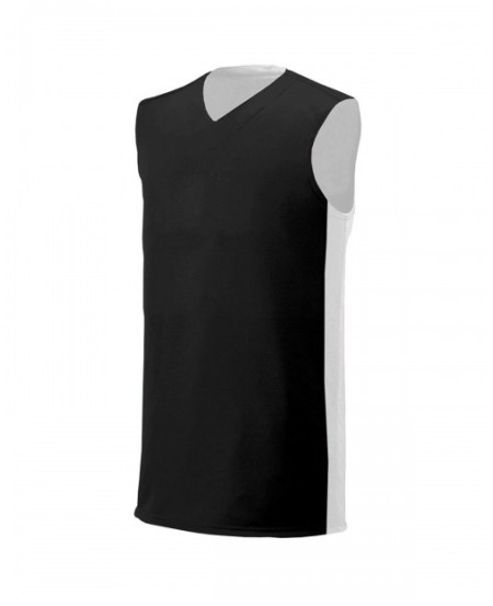 A4 N2320   Adult Reversible Moisture Management Muscle Shirt