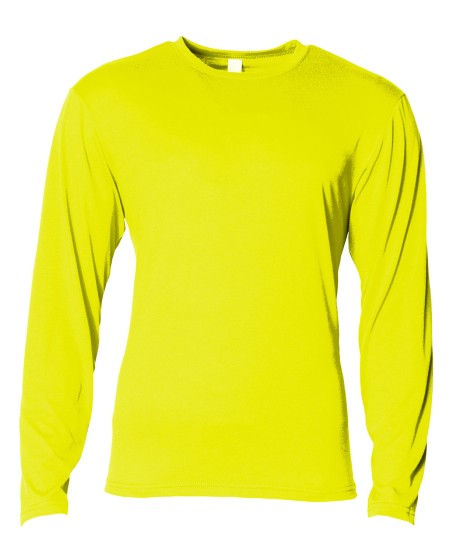 A4 N3029   Men's Softek Long-Sleeve T-Shirt