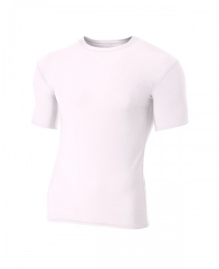 A4 N3130   Adult Polyester Spandex Short Sleeve Compression T-Shirt