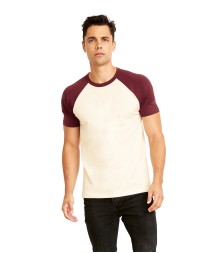 Next Level Apparel N3650 Unisex Raglan Short-Sleeve T-Shirt