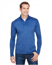 A4 N4010   Men's Tonal Space-Dye Quarter-Zip