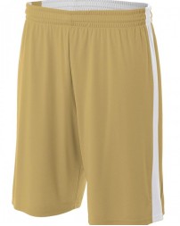 A4 N5284   Adult Reversible Moisture Management Shorts