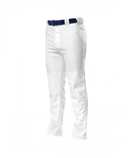 A4 N6162   Pro Style Open Bottom Baggy Cut Baseball Pants