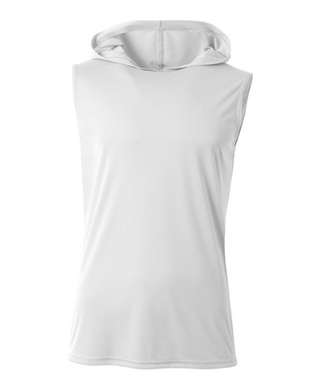 A4 NB3410   Youth Sleeveless Hooded T-Shirt