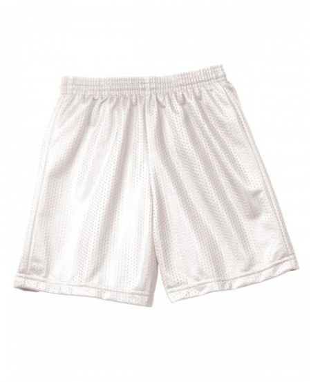 A4 NB5301   Youth Six Inch Inseam Mesh Short