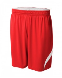 A4 NB5364   Youth Performance Double/Double Reversible Basketball Short