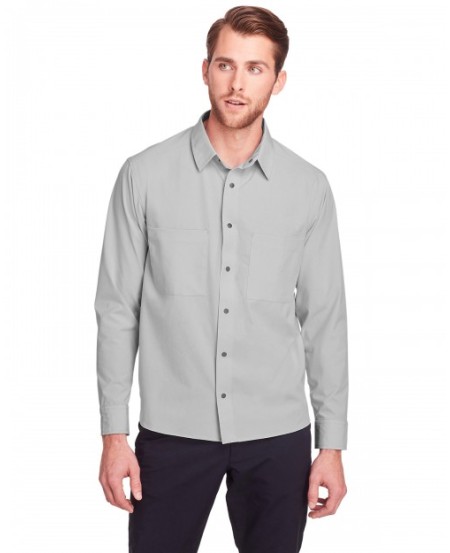 North End NE500   Men's Borough Stretch Performance Shirt