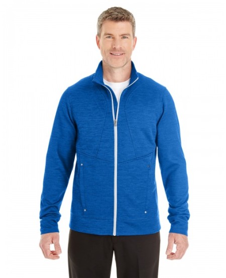 North End NE704   Men's Amplify Melange Fleece Jacket