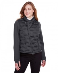 North End NE710W   Ladies' Loft Pioneer Hybrid Bomber Jacket