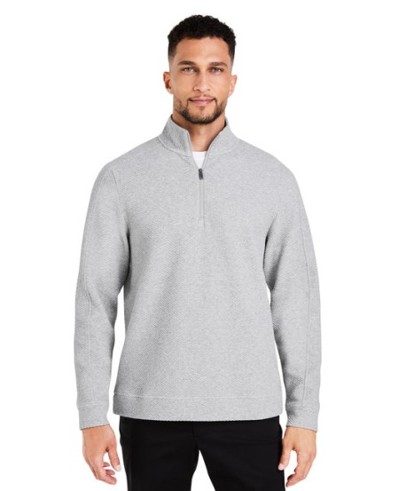 North End NE725   Men's Spirit Textured Quarter-Zip