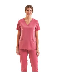 Onna By Premier NN310 Ladies' Invincible V-Neck Stretch Scrub Top