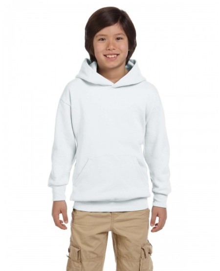 Hanes P473   Youth EcoSmart Pullover Hooded Sweatshirt