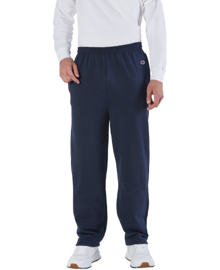 Champion P800 Adult Powerblend Open-Bottom Fleece Pant with Pockets