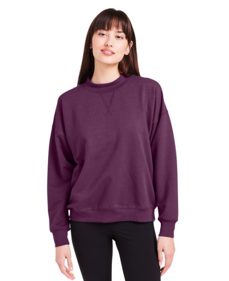 Glyder PDP6789 Ladies' Vintage Oversized Crew Pullover