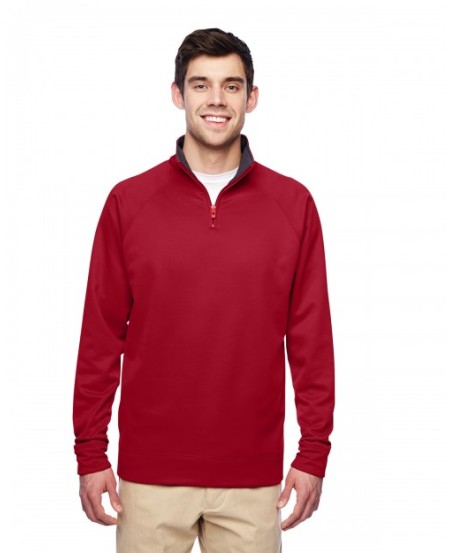 Jerzees PF95MR   Adult DRI-POWER SPORT Quarter-Zip Cadet Collar Sweatshirt