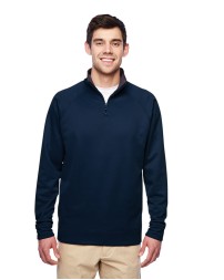 Jerzees PF95MR Adult DRI-POWER SPORT Quarter-Zip Cadet Collar Sweatshirt