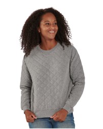 Boxercraft R08 Ladies' Quilted Jersey Sweatshirt