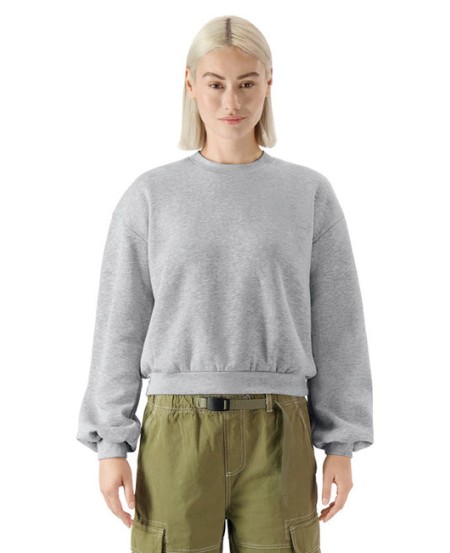 American Apparel RF494   Ladies' ReFlex Fleece Crewneck Sweatshirt