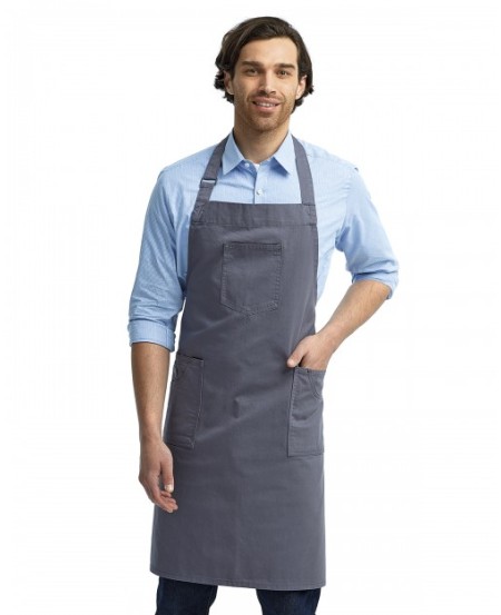 Artisan Collection by Reprime RP132   Unisex Cotton Chino Bib Apron