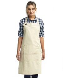 Artisan Collection by Reprime RP137 Unisex Calibre Heavy Cotton Canvas Pocket Apron