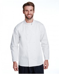 Artisan Collection by Reprime RP665   Unisex Studded Front Long-Sleeve Chef's Jacket