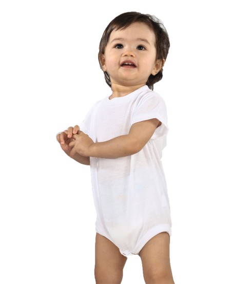 Sublivie S4610   Infant Sublimation Polyester Bodysuit