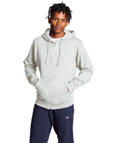 Champion S800   Adult Powerblend Full-Zip Hooded Sweatshirt