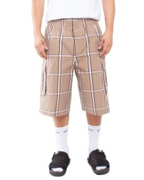 Shaka Wear SHSP Unisex Plaid Shorts