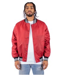 Shaka Wear SHVBJ Men's Varsity Bomber Jacket