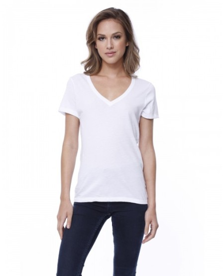 StarTee ST1212   Ladies' Cotton V-Neck T-Shirt