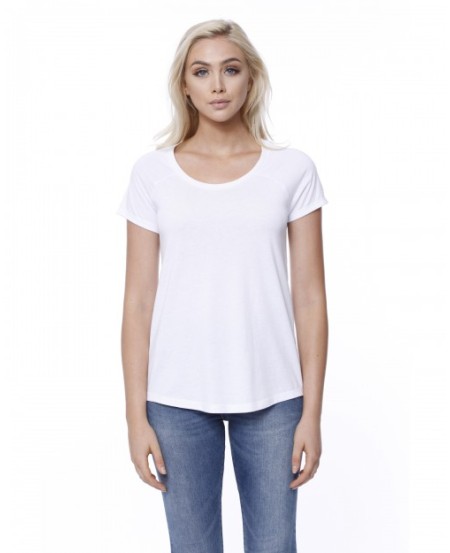 StarTee ST1474   Ladies' CVC Loose Short-Sleeve Raglan