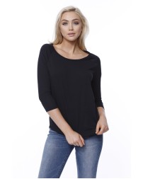 StarTee ST1475 Ladies' CVC Long-Sleeve Raglan