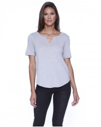 StarTee ST1822   Ladies' Cotton/Modal Slit V-Neck