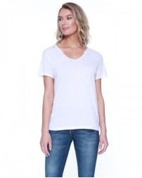 StarTee ST1823   Ladies' Cotton/Modal Open V-Neck T-Shirt