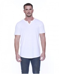 StarTee ST2422   Men's CVC  Slit V-Neck T-Shirt