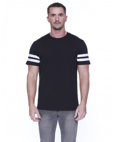 StarTee ST2430   Men's CVC Stripe Varsity T-Shirt