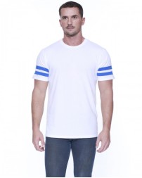 StarTee ST2430   Men's CVC Stripe Varsity T-Shirt