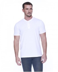 StarTee ST2460   Men's CVC Henley T-Shirt