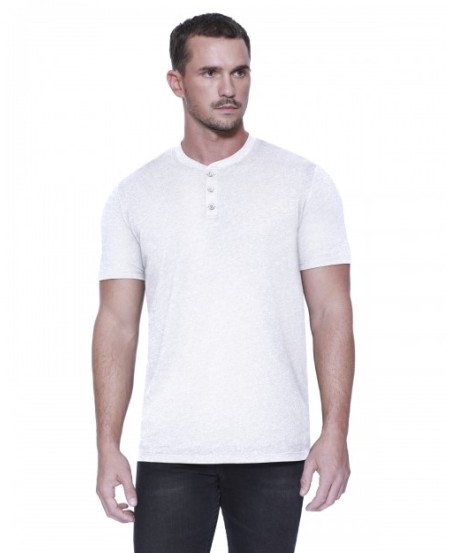 StarTee ST2460   Men's CVC Henley T-Shirt