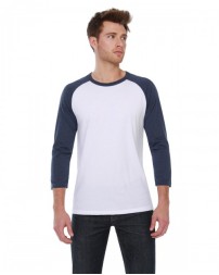 StarTee ST2475   Men's CVC 3/4 Sleeve Raglan